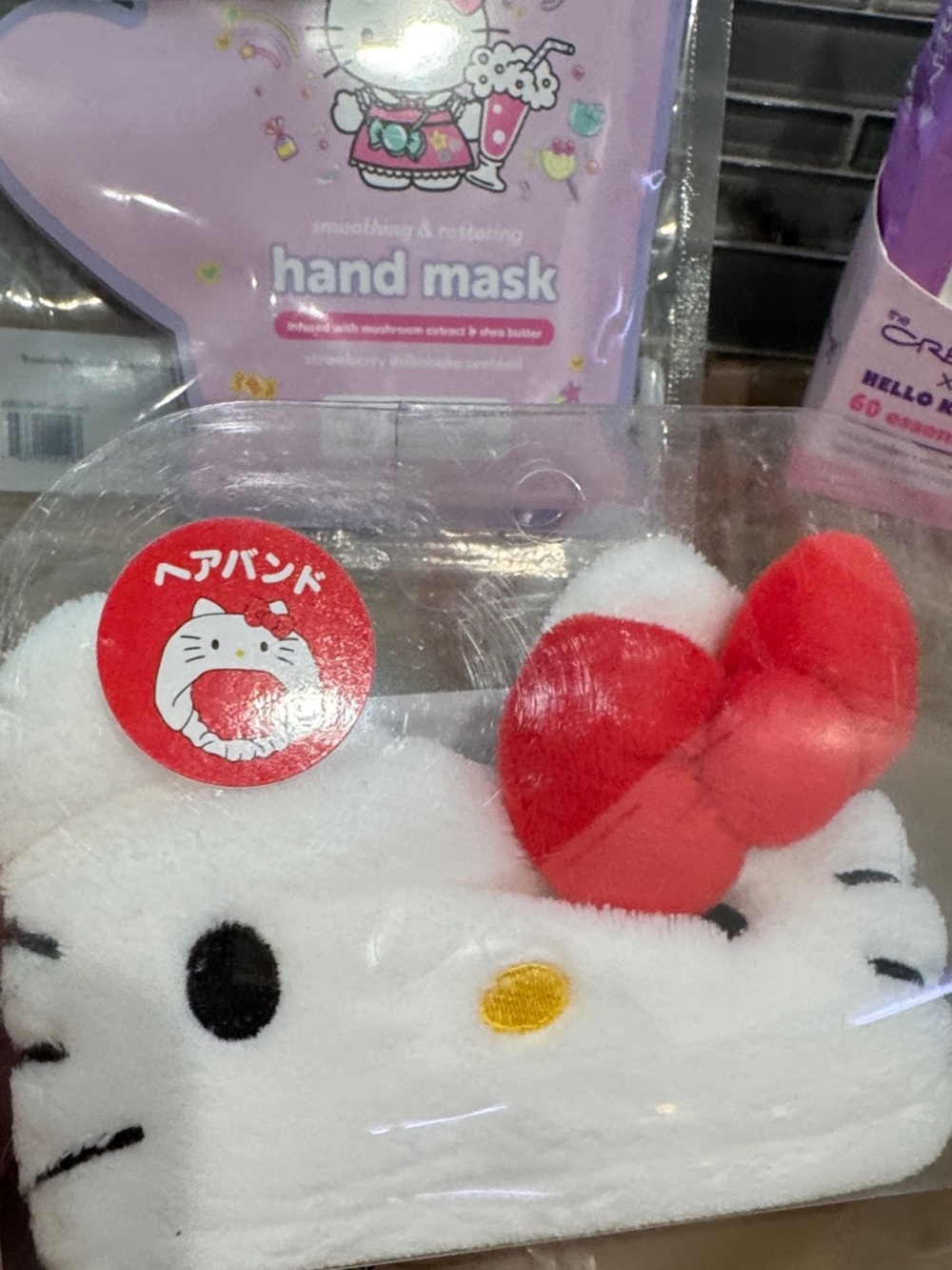 Crème X Hello Kitty Pink Skincare Set with Plush - Picture 3 of 6